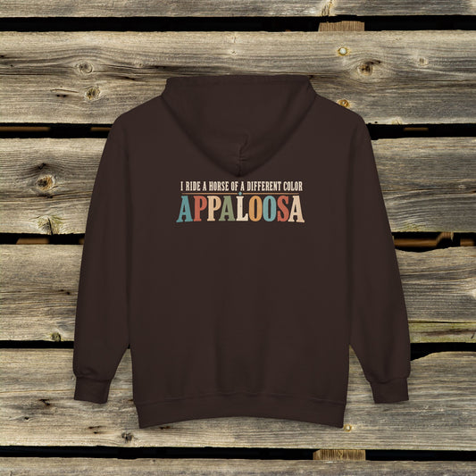 Appaloosa Horse Full-Zip Hoodie – Horse of a Different Color Jacket