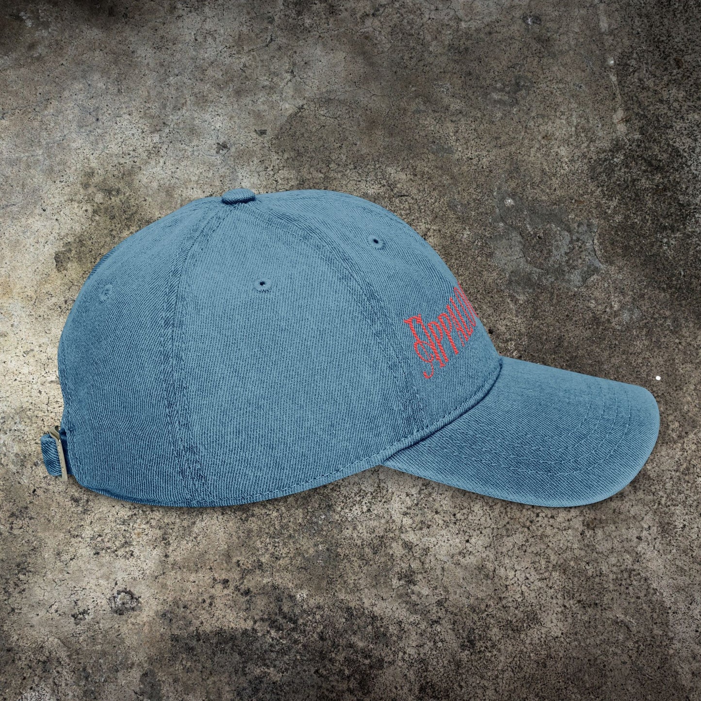 Appaloosa Embroidered Denim Hat – Casual Horse Lover Cap in Vintage Style - FlooredByArt