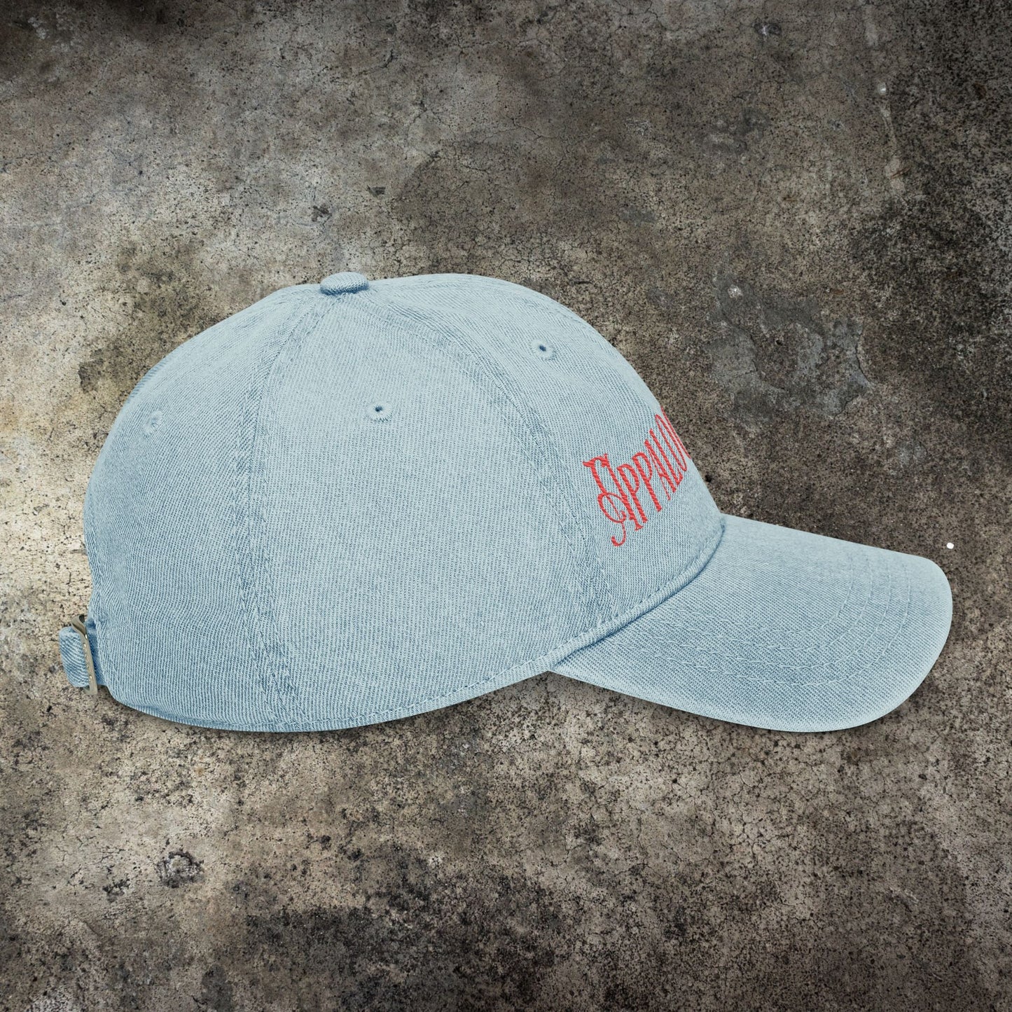 Appaloosa Embroidered Denim Hat – Casual Horse Lover Cap in Vintage Style - FlooredByArt
