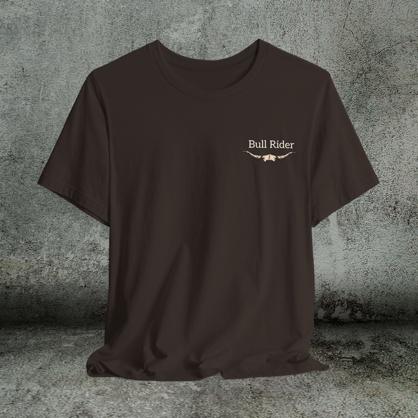 Bull Rider Rodeo T-Shirt – Cowboy Grit Graphic Tee for Rodeo Fans - FlooredByArt