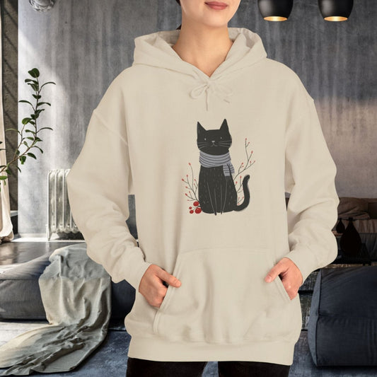 Cat Lover Hoodie Sweatshirt, Funny Sarcastic CAT, Gift for CAT Lover, Cat Person Sweatshirt - FlooredByArt