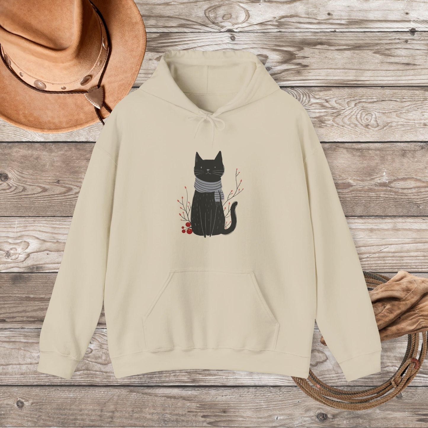 Cat Lover Hoodie Sweatshirt, Funny Sarcastic CAT, Gift for CAT Lover, Cat Person Sweatshirt - FlooredByArt