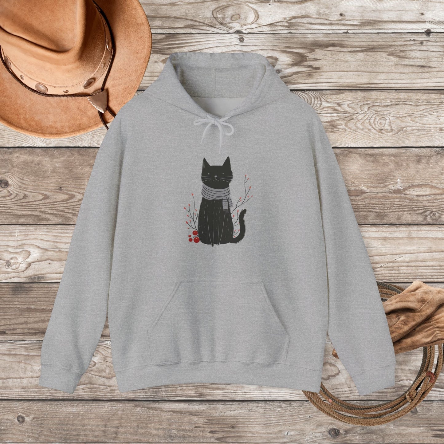 Cat Lover Hoodie Sweatshirt, Funny Sarcastic CAT, Gift for CAT Lover, Cat Person Sweatshirt - FlooredByArt