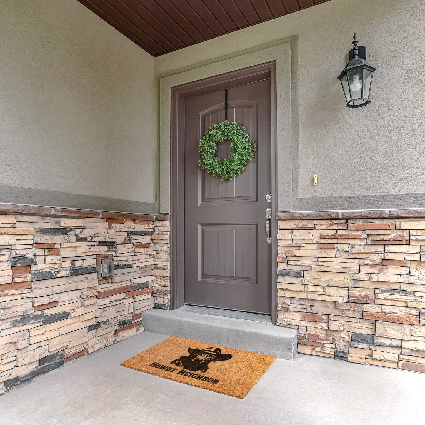 Cowboy Dog DoormatPersonalized Dog Gift, Welcome Mat Dog, Dog Doormat, Custom Dog Gift, Dog Breeds, Dog Door Mat, Dog Welcome Doormat, Custom Welcome Dog Mat - FlooredByArt