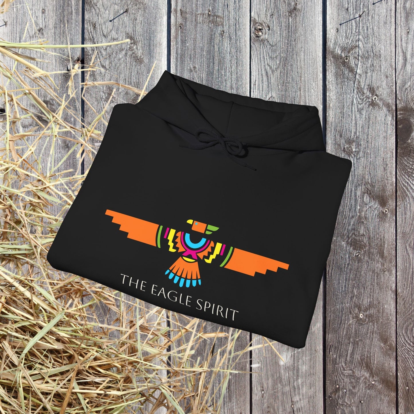Eagle Spirit Hoodie β Native American Totem Sweatshirt for Awareness, Pride & Protection - FlooredByArt