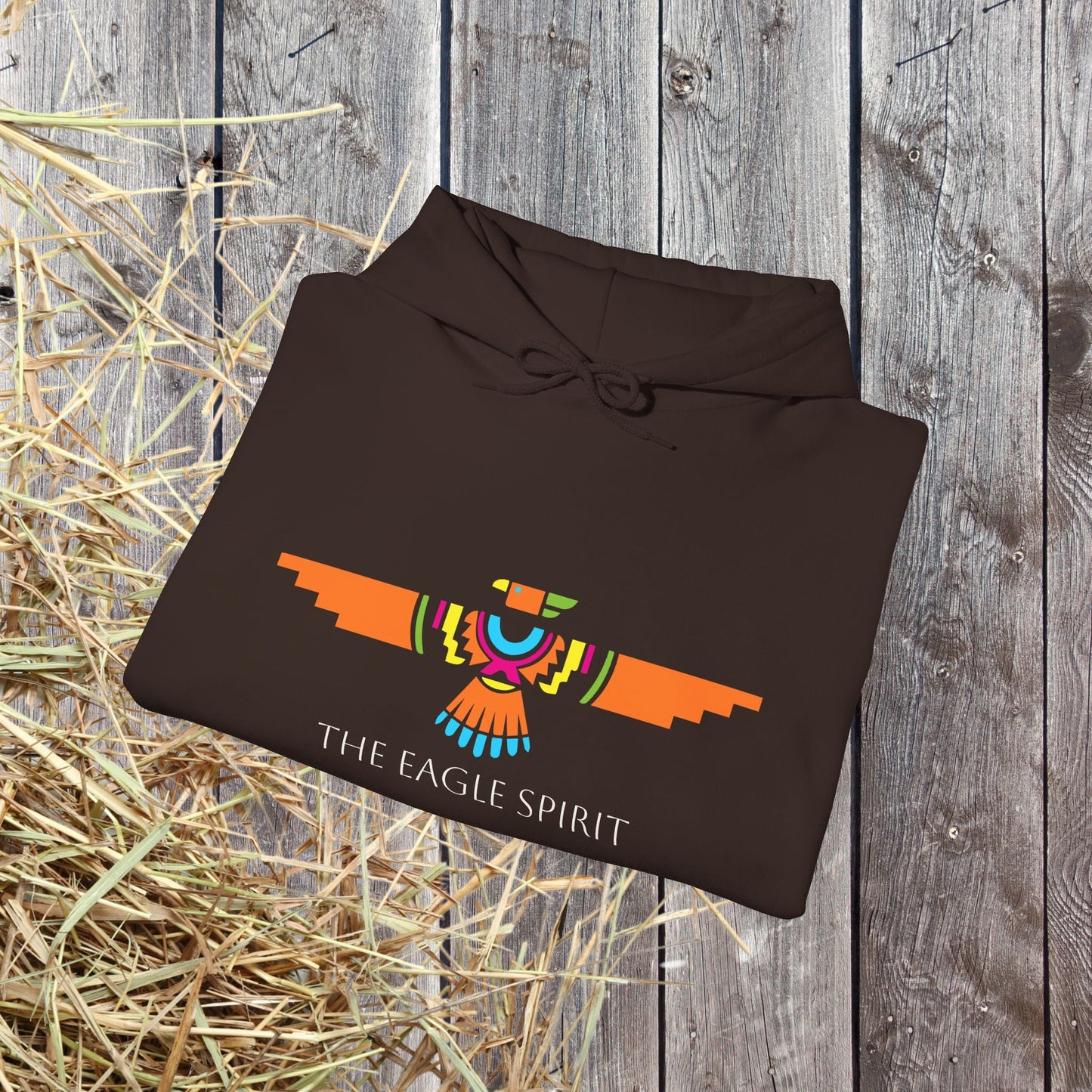 Eagle Spirit Hoodie β Native American Totem Sweatshirt for Awareness, Pride & Protection - FlooredByArt