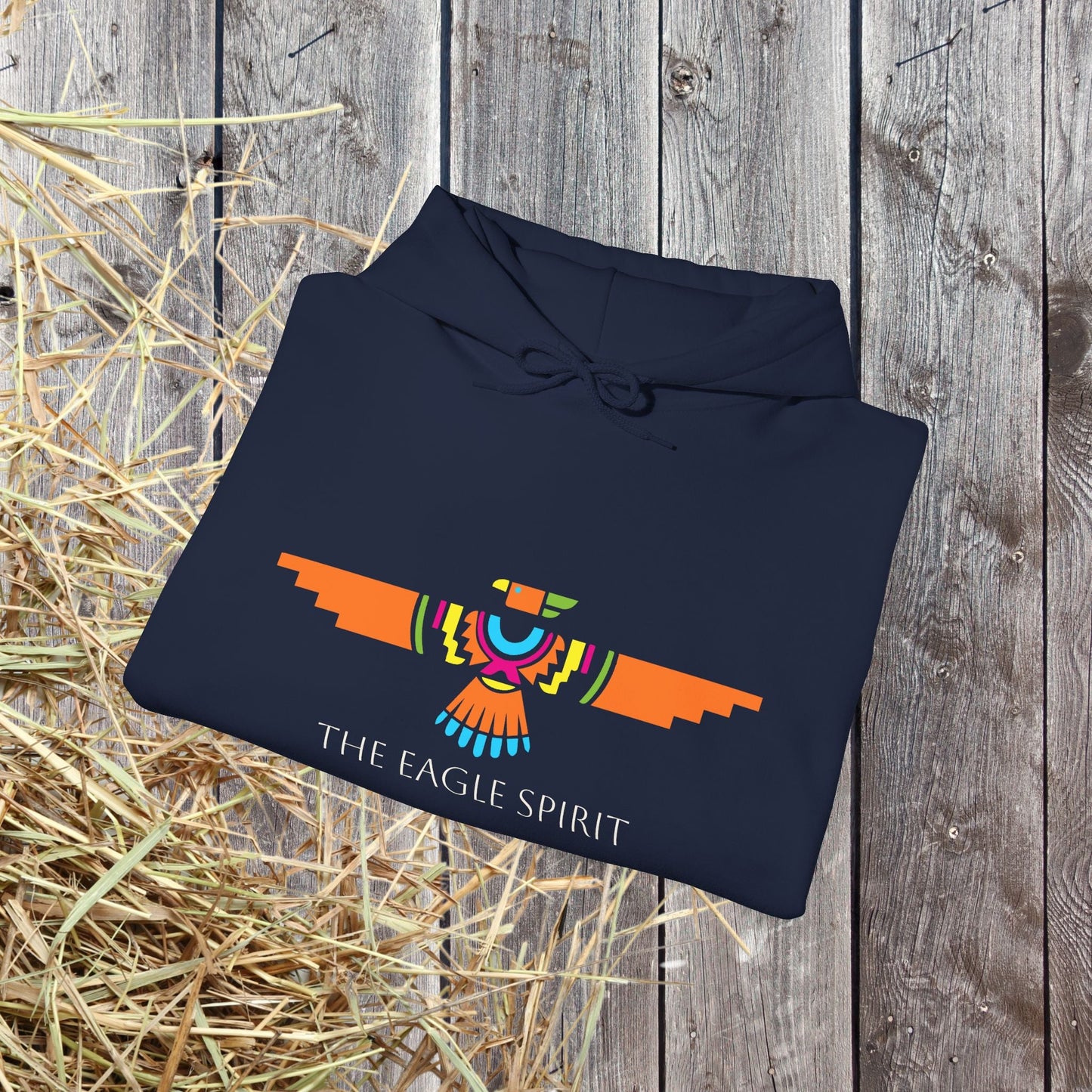Eagle Spirit Hoodie β Native American Totem Sweatshirt for Awareness, Pride & Protection - FlooredByArt