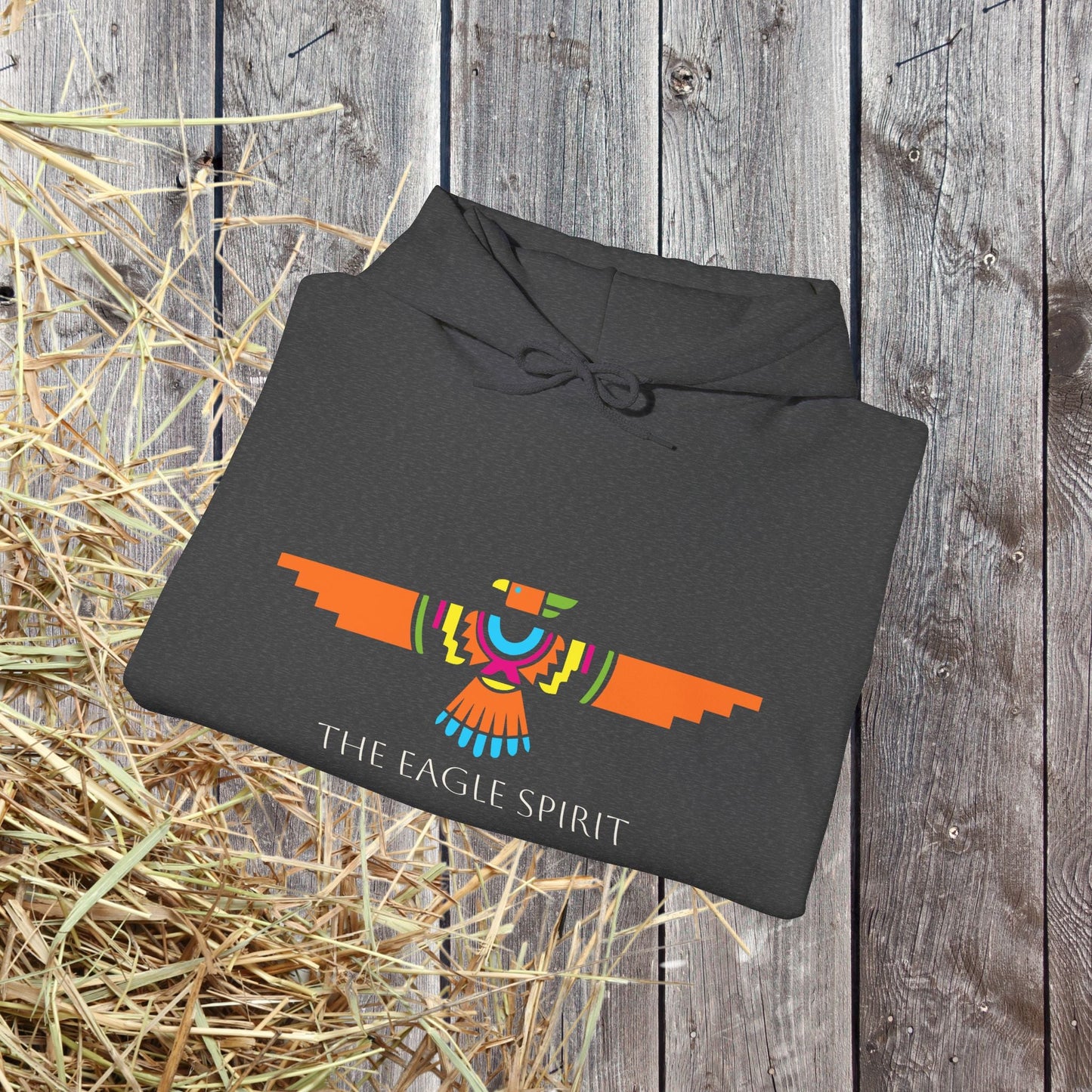 Eagle Spirit Hoodie β Native American Totem Sweatshirt for Awareness, Pride & Protection - FlooredByArt
