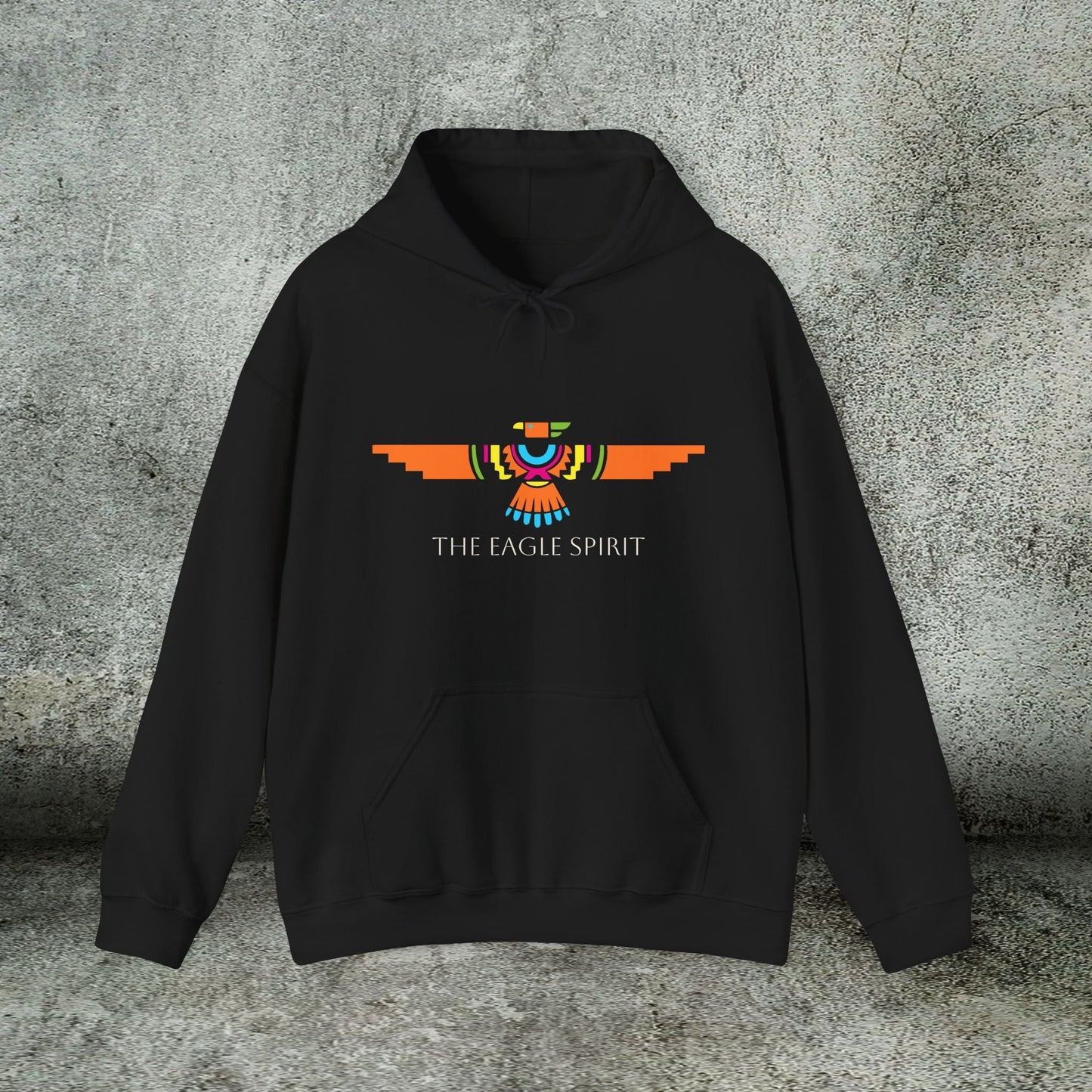 Eagle Spirit Hoodie β Native American Totem Sweatshirt for Awareness, Pride & Protection - FlooredByArt