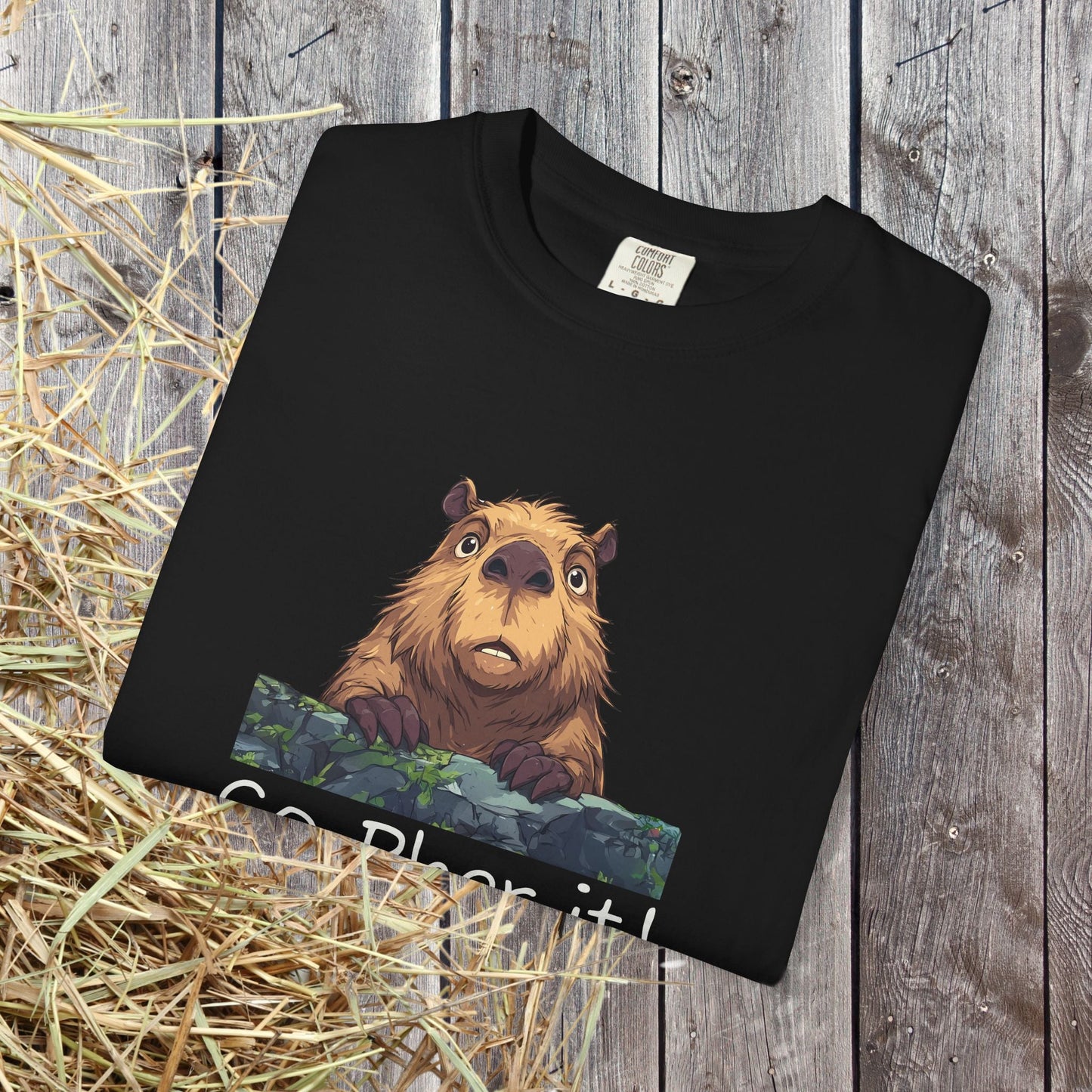Gopher Comfort Colors Shirt - Go Pher It! Funny Animal Tee, Nature Pun Gift, Outdoorsy Humor Shirt, Cute Wildlife T-shirt - FlooredByArt