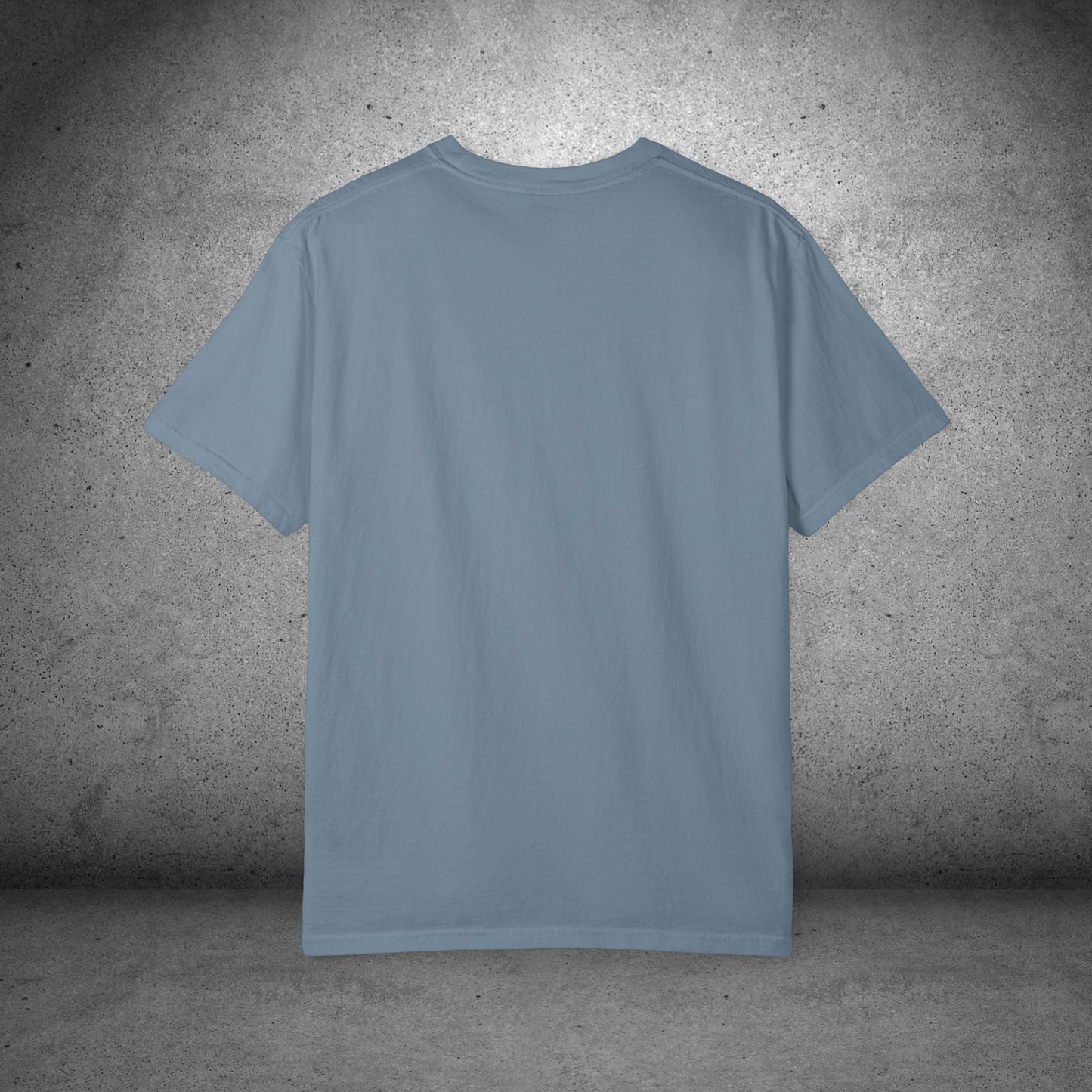 Gossip Cat Comfort Colors Tee β Funny Black Cat & Coffee Shirt - FlooredByArt
