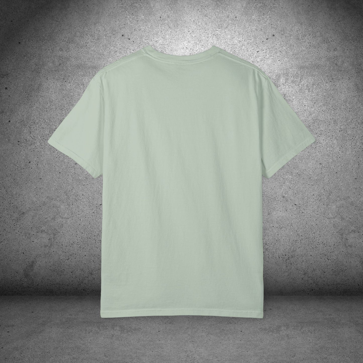 Gossip Cat Comfort Colors Tee β Funny Black Cat & Coffee Shirt - FlooredByArt