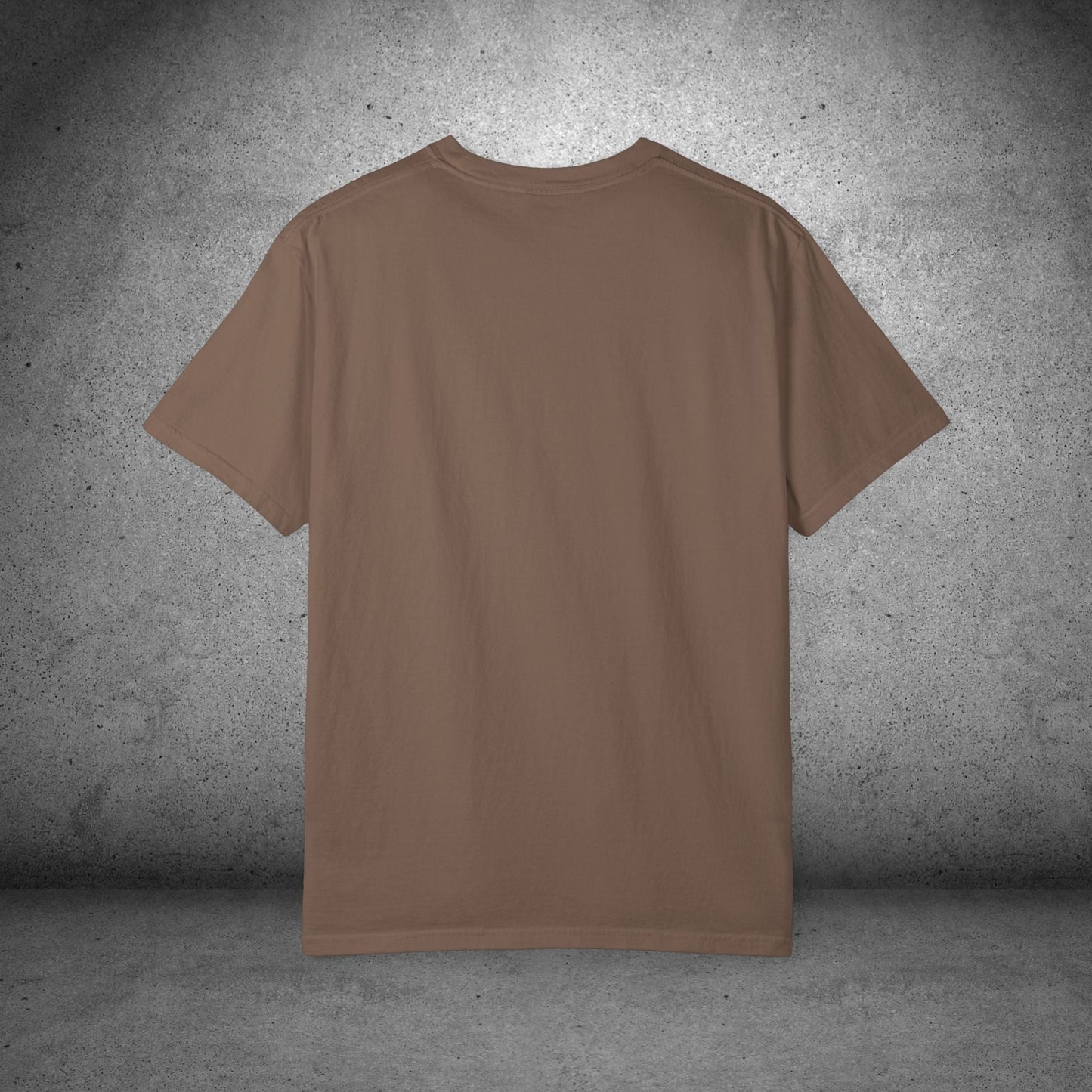 Gossip Cat Comfort Colors Tee β Funny Black Cat & Coffee Shirt - FlooredByArt