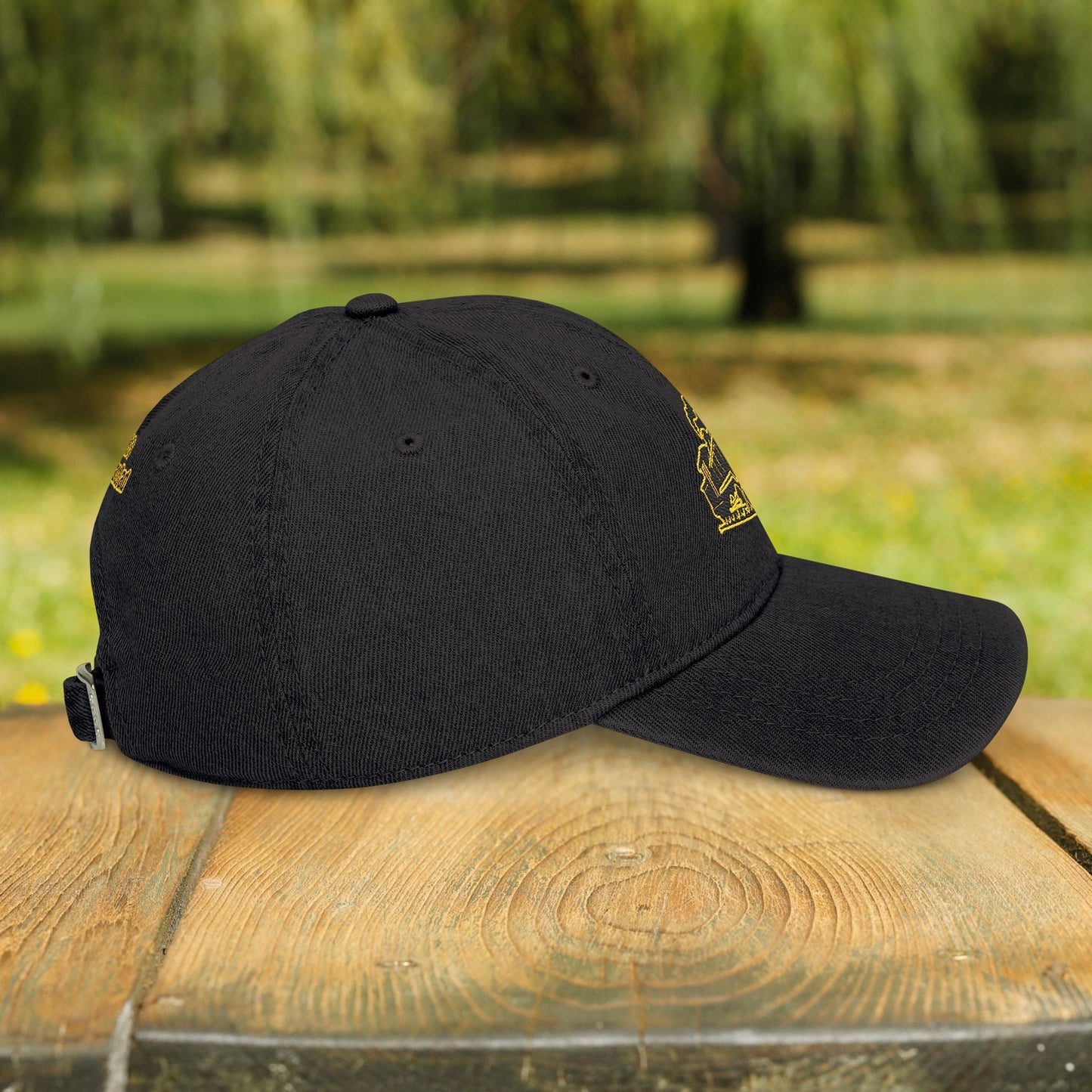 Personalized Train Dad Hat – Embroidered Steam Engine Gift - FlooredByArt