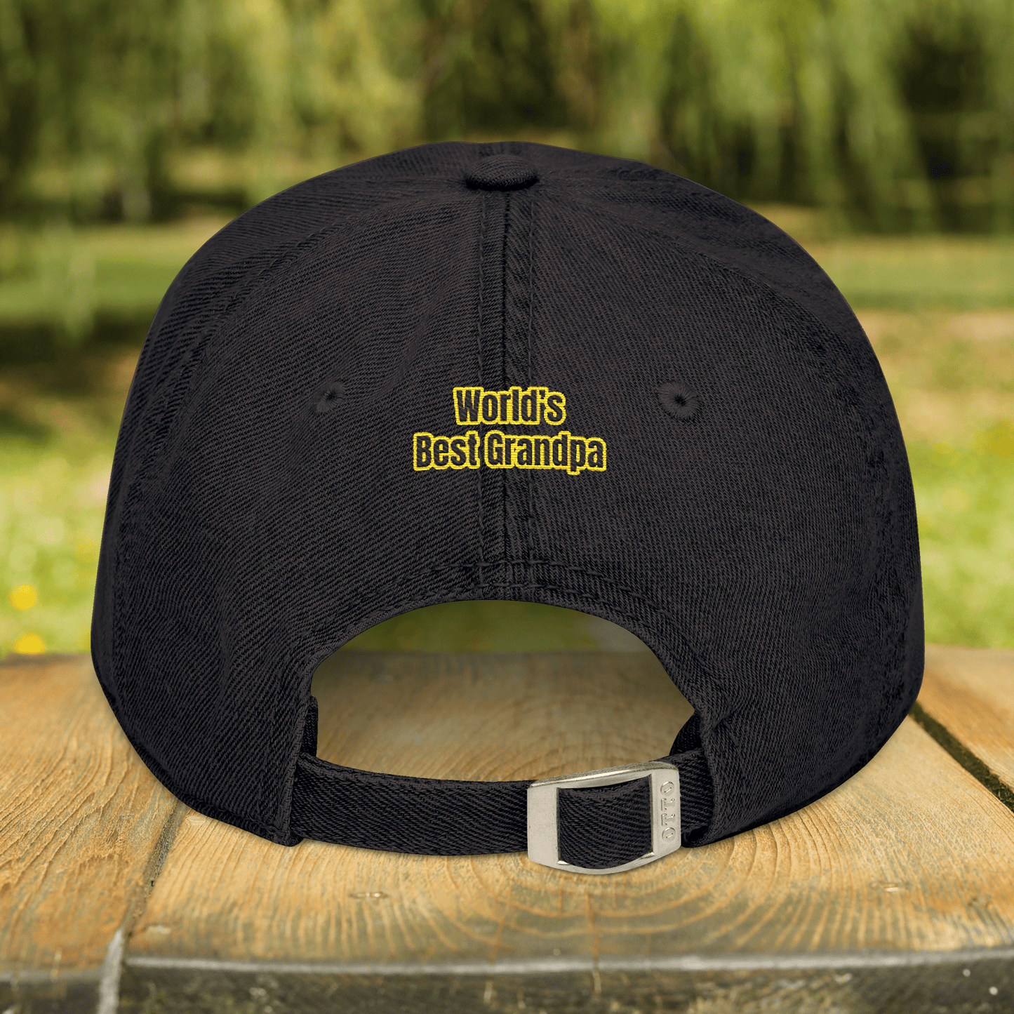Personalized Train Dad Hat – Embroidered Steam Engine Gift - FlooredByArt