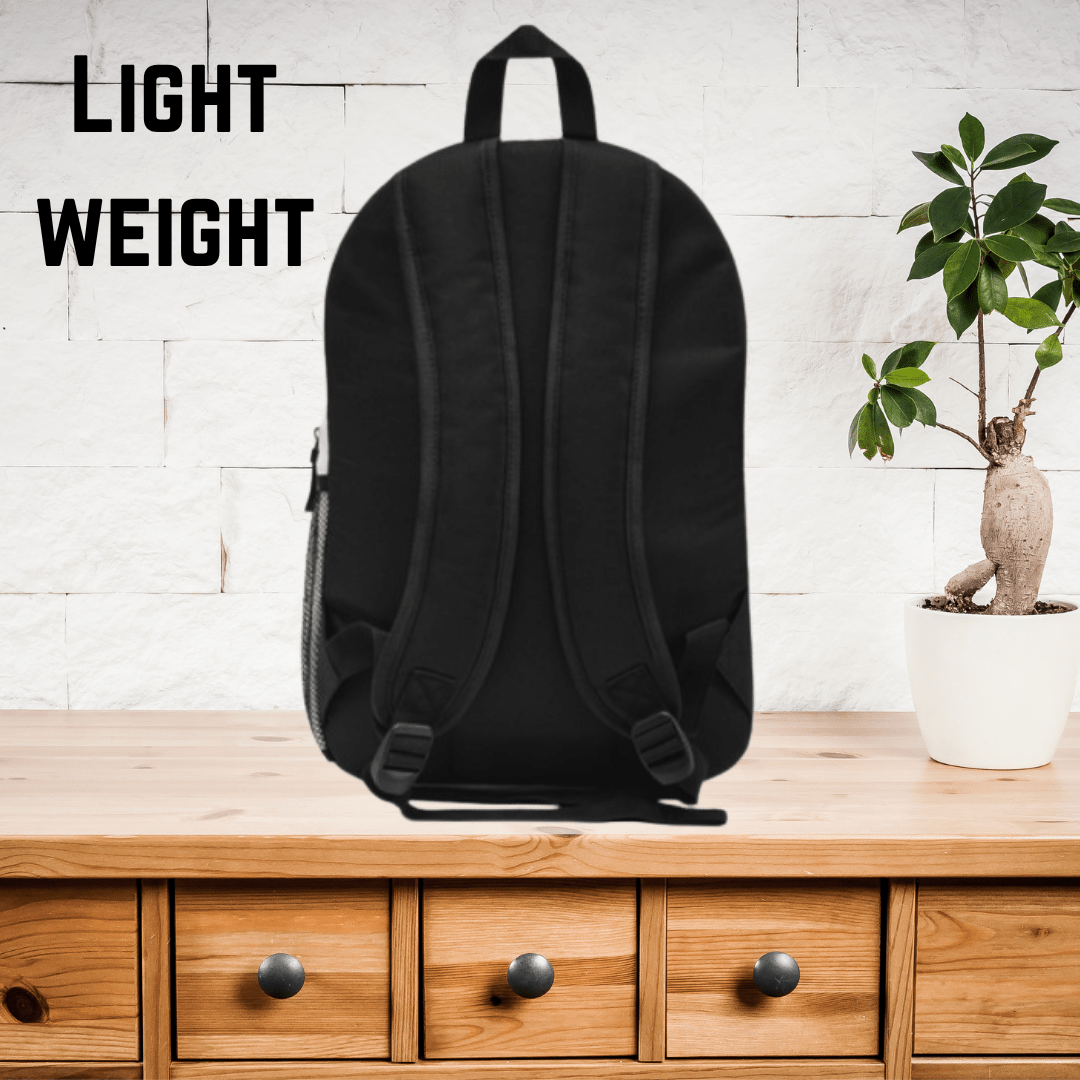 Rodeo Cowboy Backpack | Personalized School Bag, Western Rodeo Lovers, Cowhide - FlooredByArt
