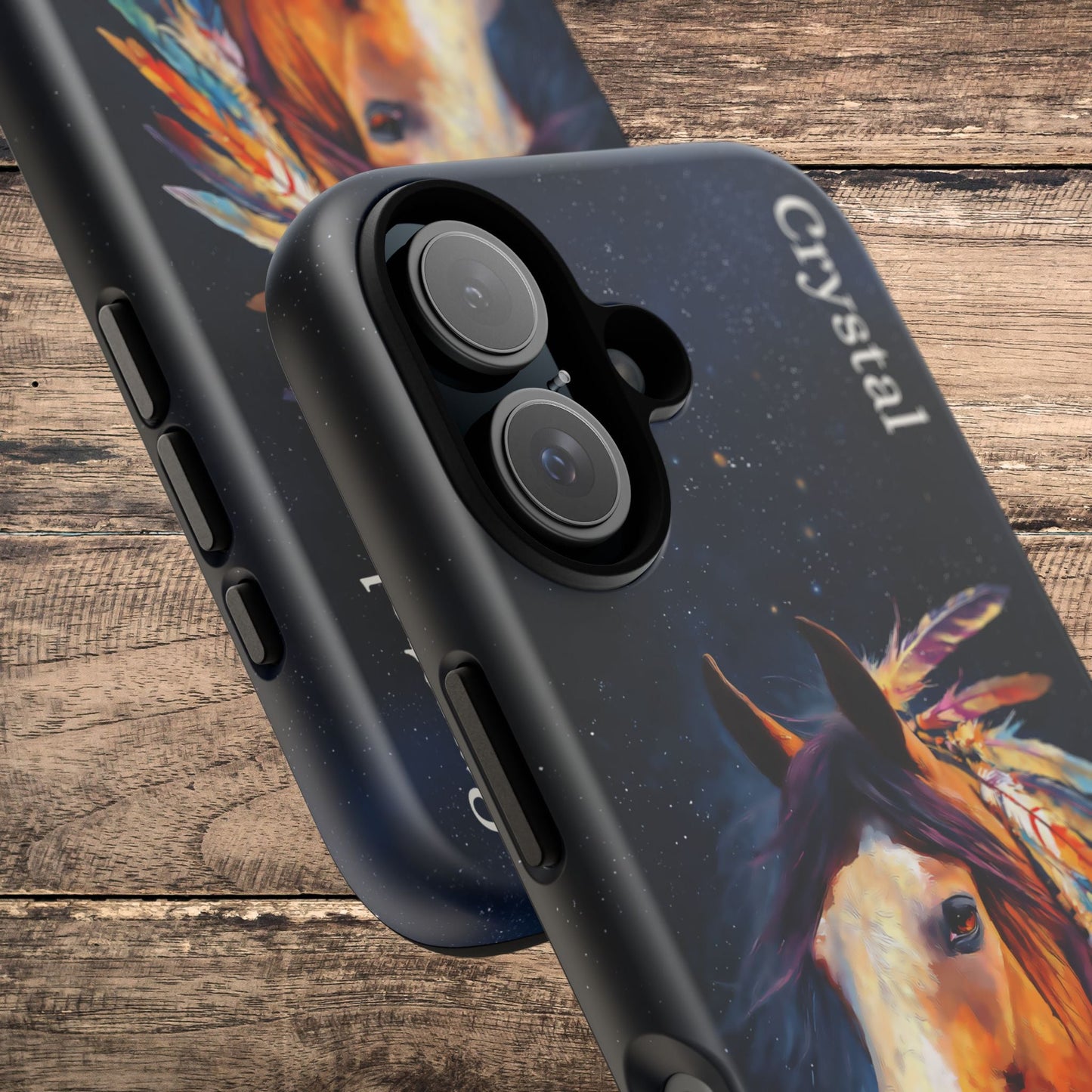 Spirit Horse iPhone Case β Tough Protective Cover for iPhone 14, 15 & 16 Series - FlooredByArt