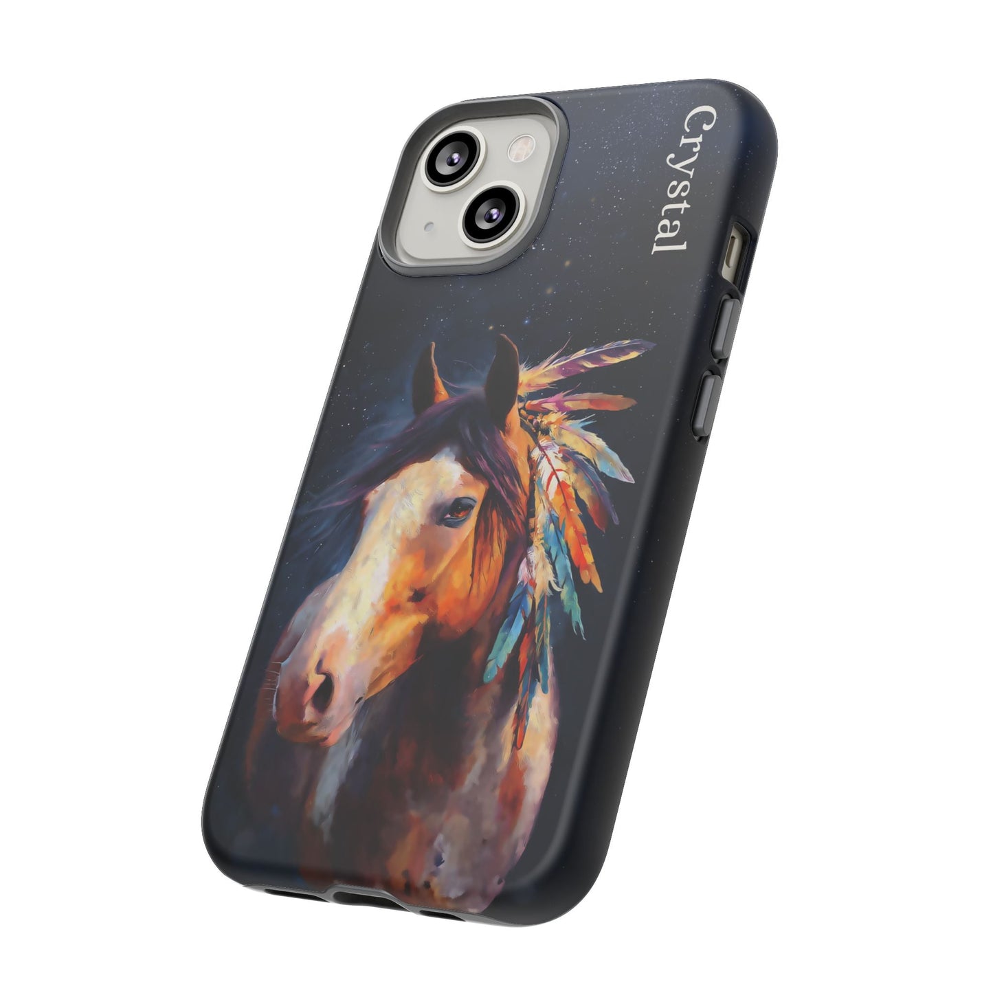 Spirit Horse iPhone Case β Tough Protective Cover for iPhone 14, 15 & 16 Series - FlooredByArt