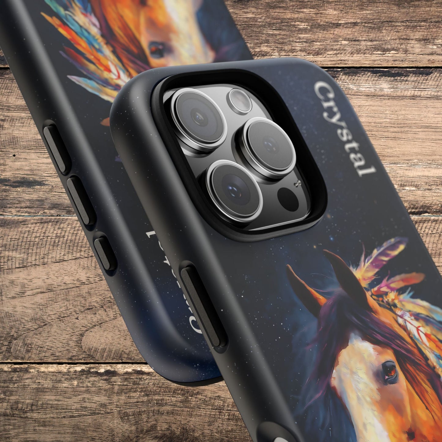 Spirit Horse iPhone Case β Tough Protective Cover for iPhone 14, 15 & 16 Series - FlooredByArt