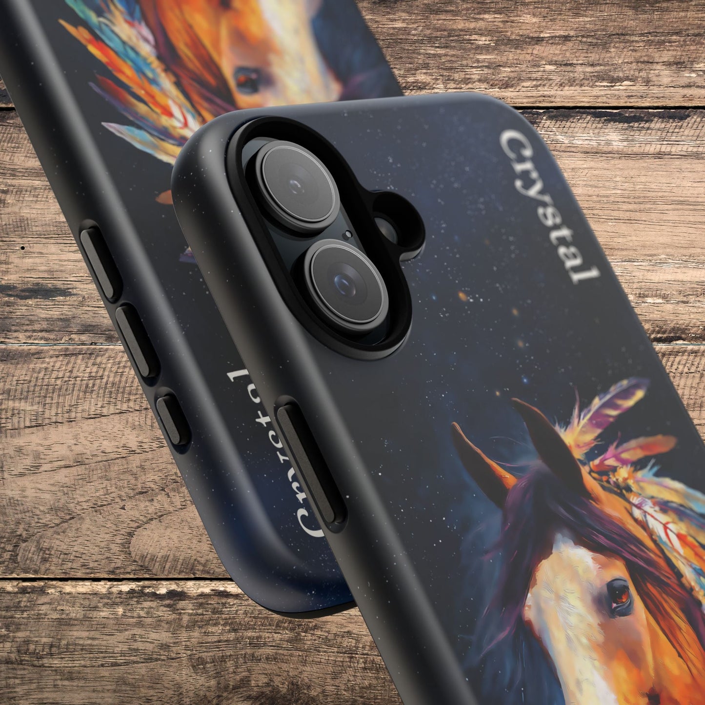 Spirit Horse iPhone Case β Tough Protective Cover for iPhone 14, 15 & 16 Series - FlooredByArt
