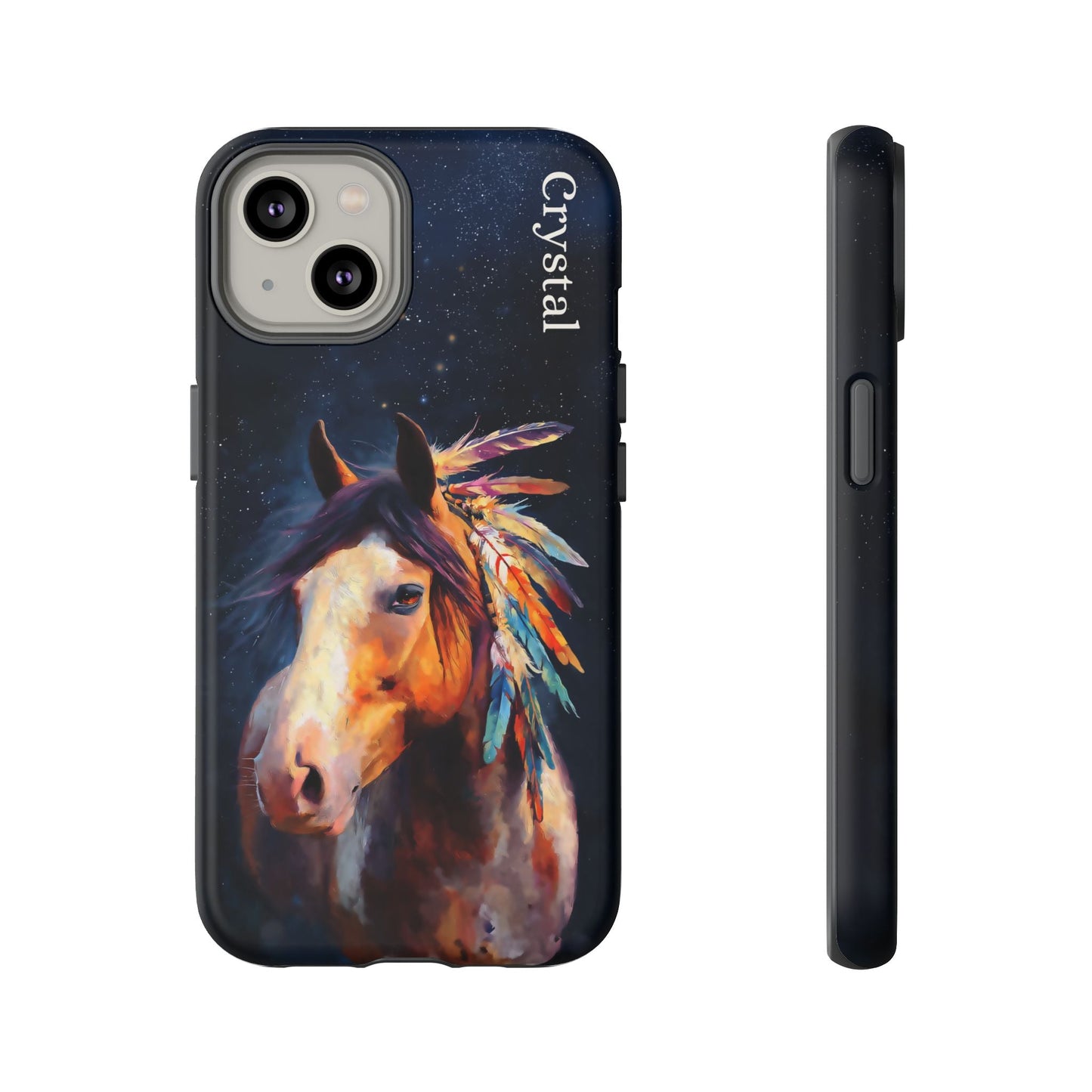 Spirit Horse iPhone Case β Tough Protective Cover for iPhone 14, 15 & 16 Series - FlooredByArt