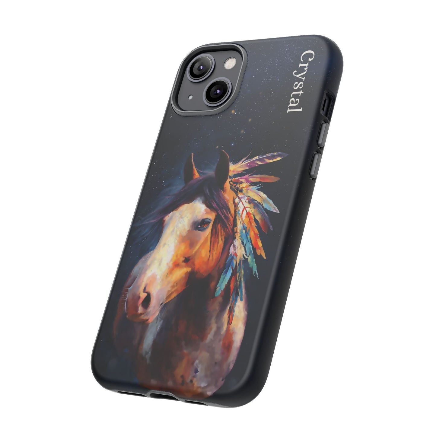 Spirit Horse iPhone Case β Tough Protective Cover for iPhone 14, 15 & 16 Series - FlooredByArt