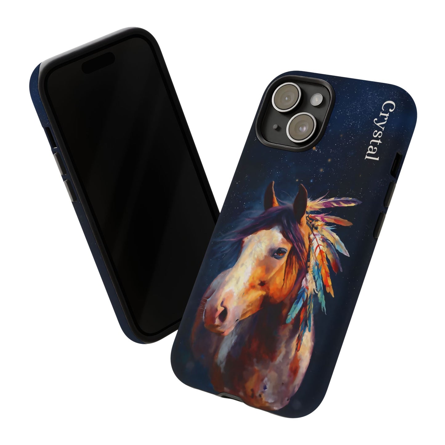 Spirit Horse iPhone Case β Tough Protective Cover for iPhone 14, 15 & 16 Series - FlooredByArt