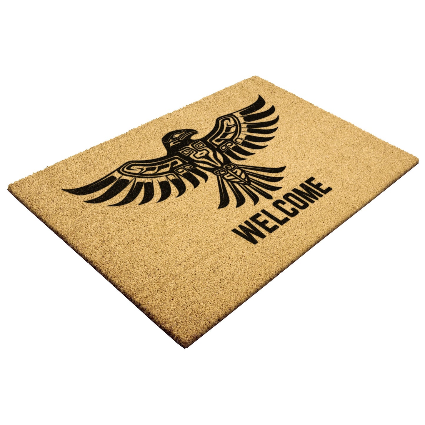Thunderbird Doormat Style 1 - FlooredByArt