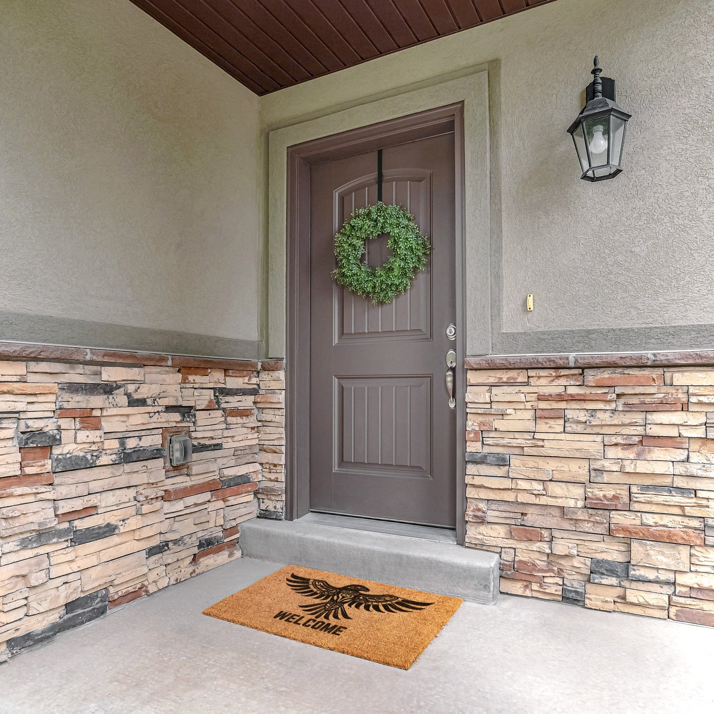 Thunderbird Doormat Style 1 - FlooredByArt