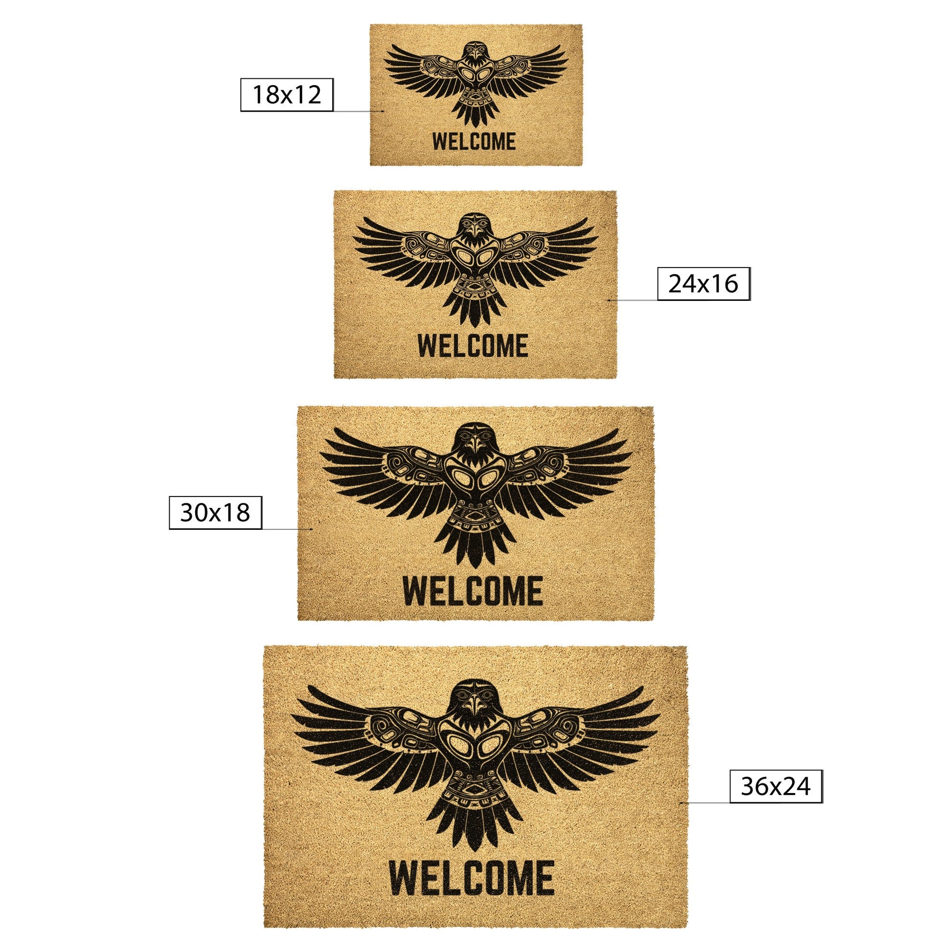 Thunderbird Mockup - straight forward - FlooredByArt