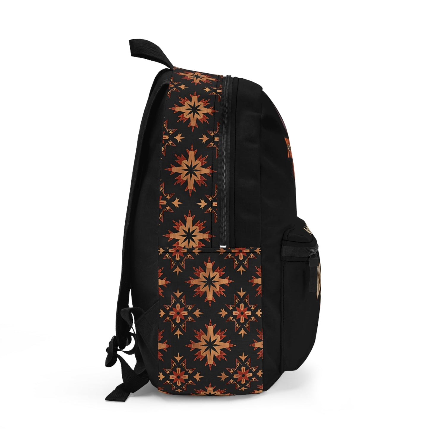 Wild West Cowboy Backpack for Boys - Personalized Aztec Bull Skull Bookbag, Western School Bag, Horse Rider Gift - FlooredByArt