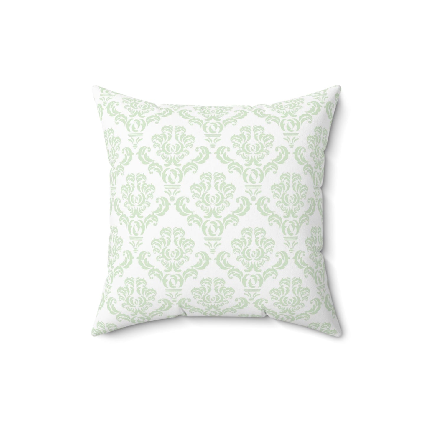 Cute Garden Mouse Pillow, Throw Pillow, Elegant Clean Lines, Fresh Green Pillow - FlooredByArt