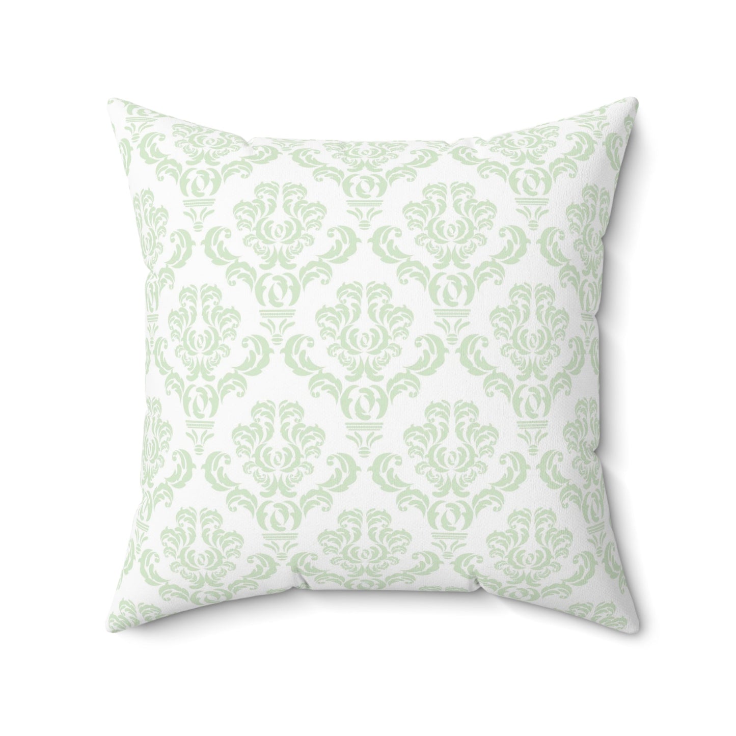 Cute Garden Mouse Pillow, Throw Pillow, Elegant Clean Lines, Fresh Green Pillow - FlooredByArt