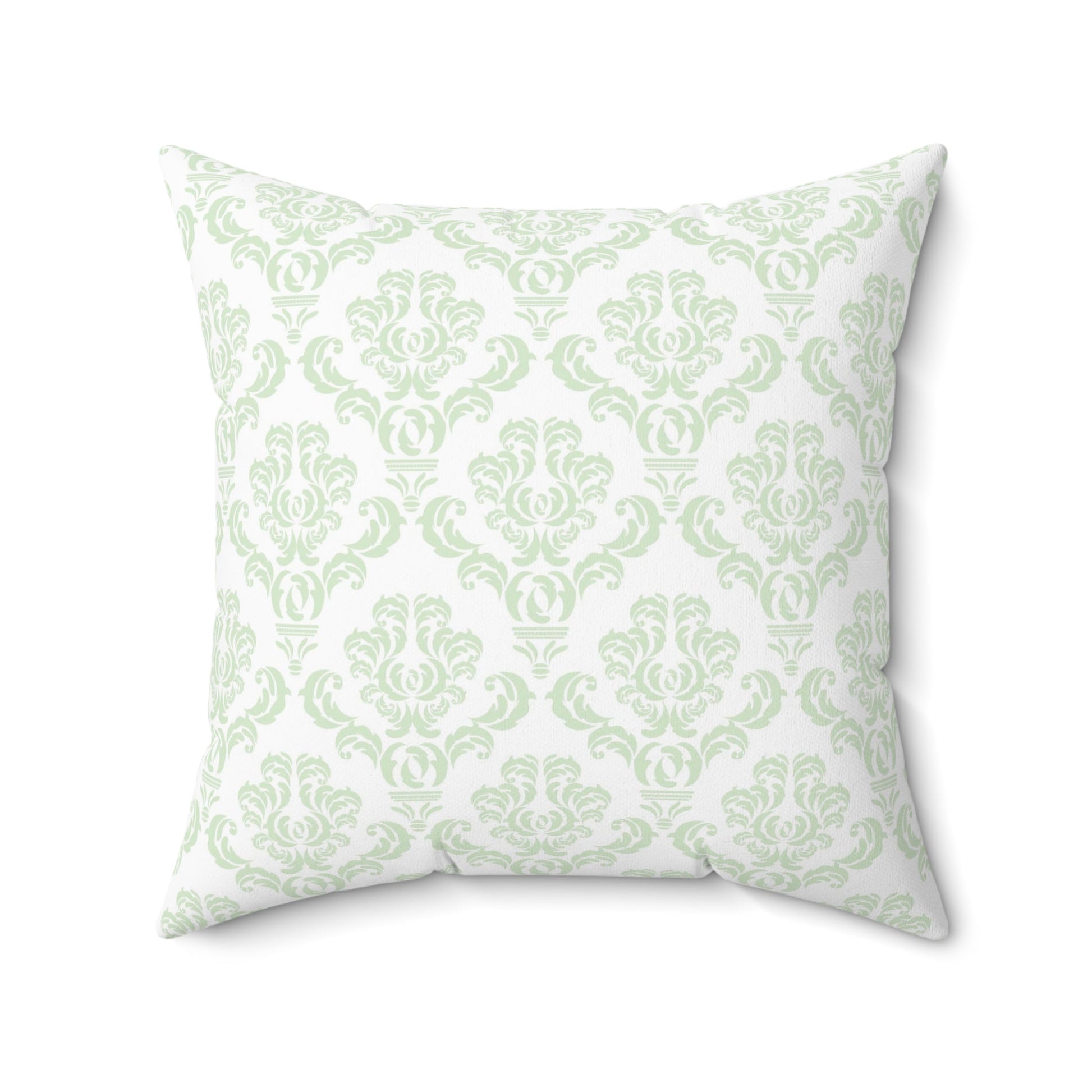 Cute Garden Mouse Pillow, Throw Pillow, Elegant Clean Lines, Fresh Green Pillow - FlooredByArt