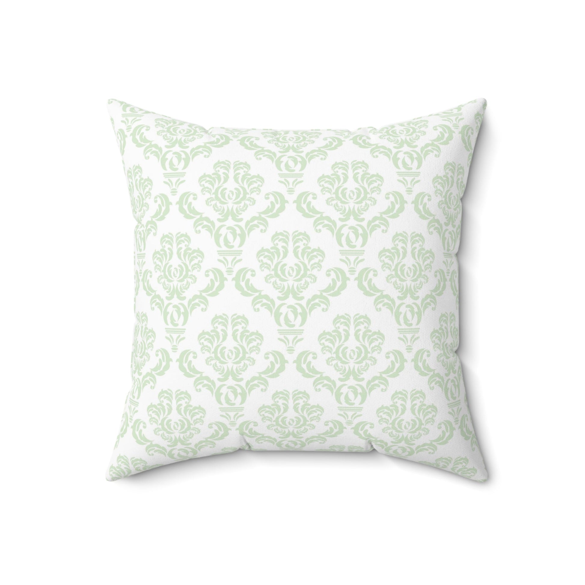 Cute Garden Mouse Pillow, Throw Pillow, Elegant Clean Lines, Fresh Green Pillow - FlooredByArt