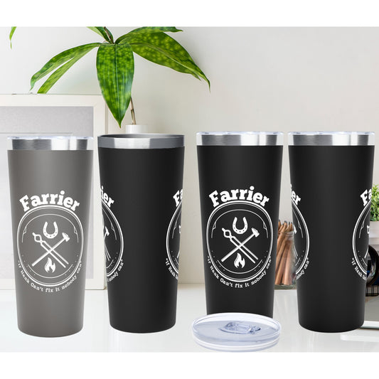 Farrier Insulated Tumbler, Farrier: Its What I Do, Horseshoer Mug, Professional Farrier - FlooredByArt