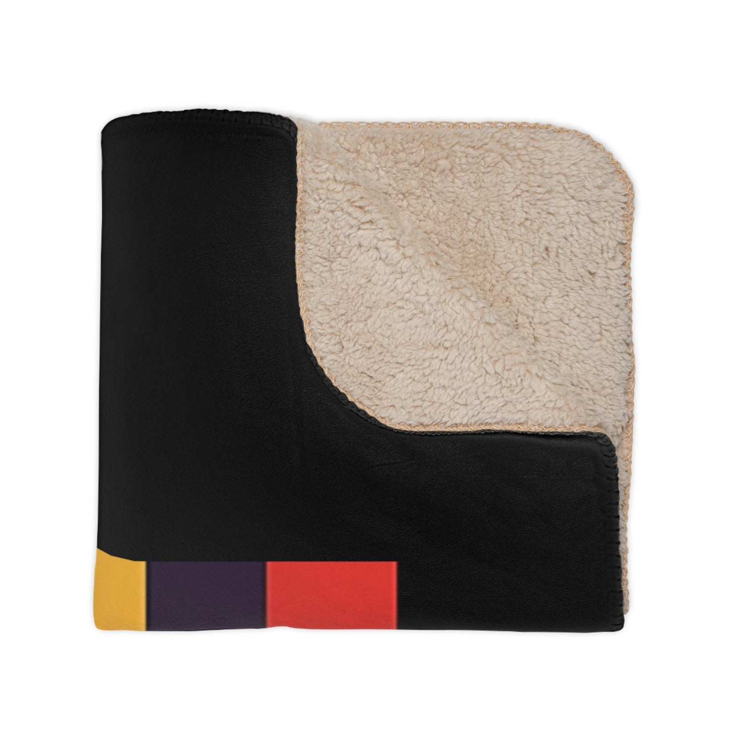 Mid-Century Modern Style Contemporary Art Throw, Geometric Earth Tones - FlooredByArt