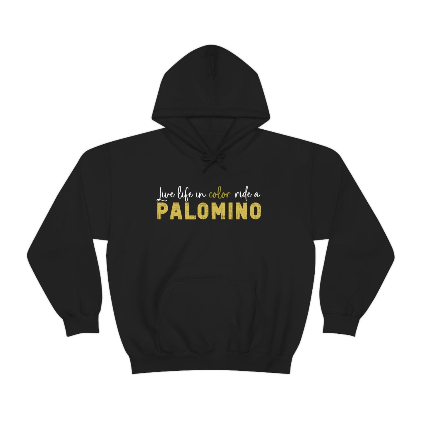 Palomino Horse Sweatshirt Hoodie, Horse Lover Gift - FlooredByArt