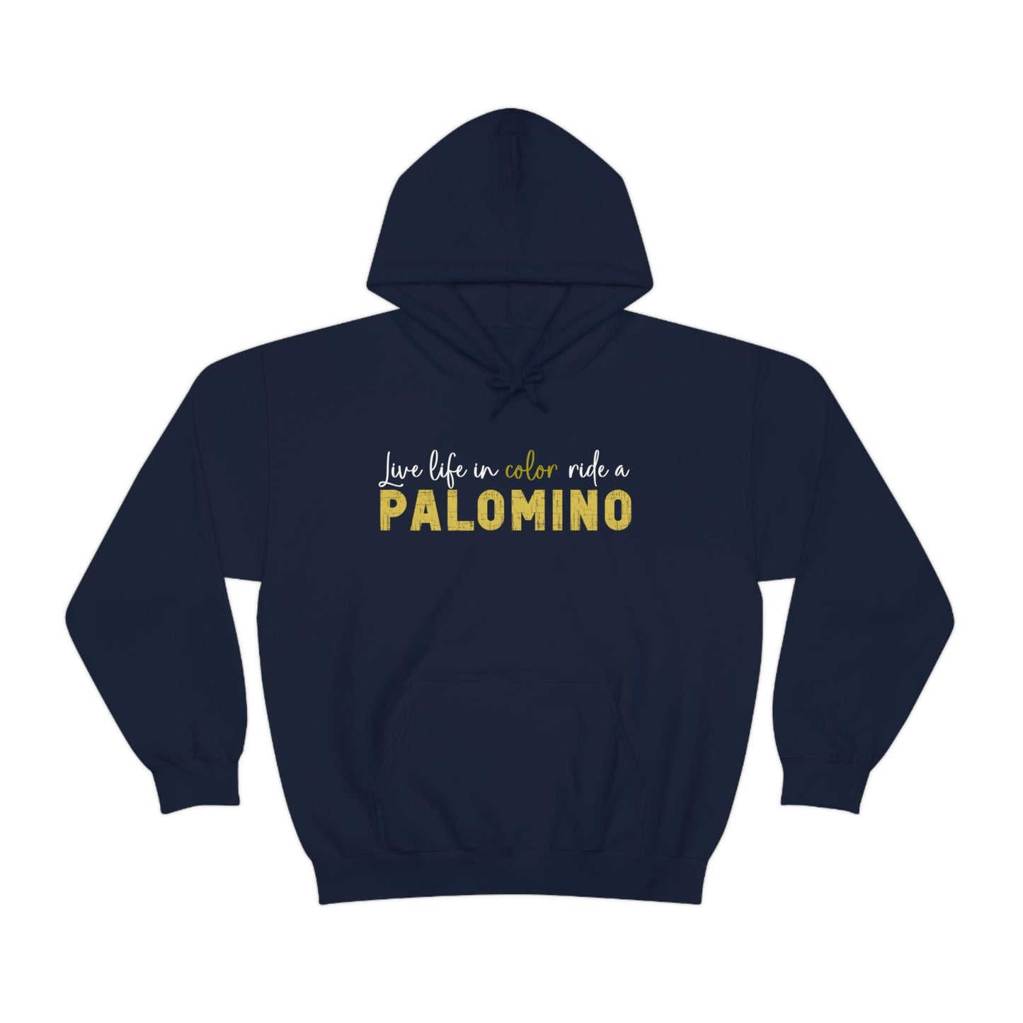 Palomino Horse Sweatshirt Hoodie, Horse Lover Gift - FlooredByArt