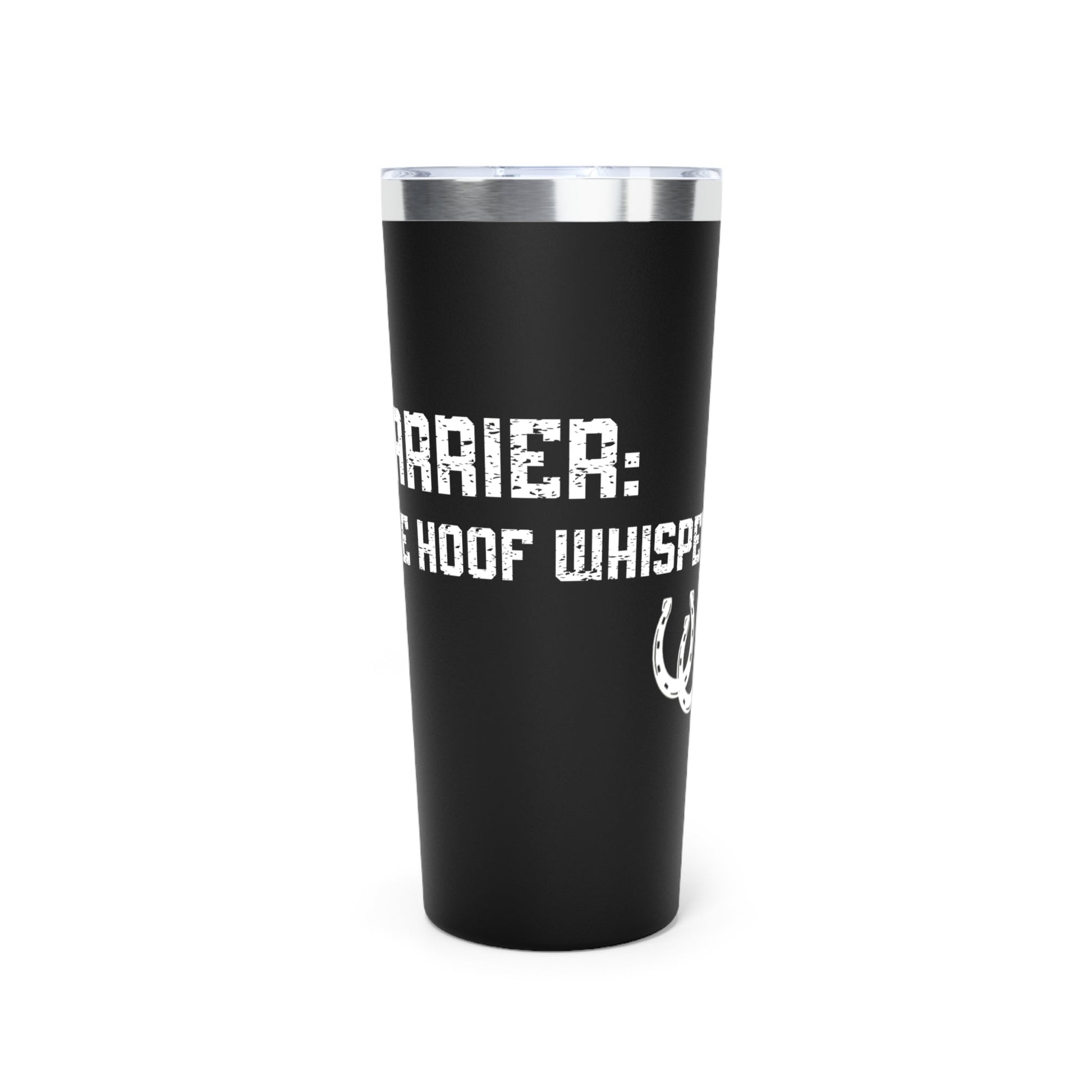 Professional Farrier 22 oz Personalized Tumbler, The Hoof Whisperer, Horseshoer Mug - FlooredByArt