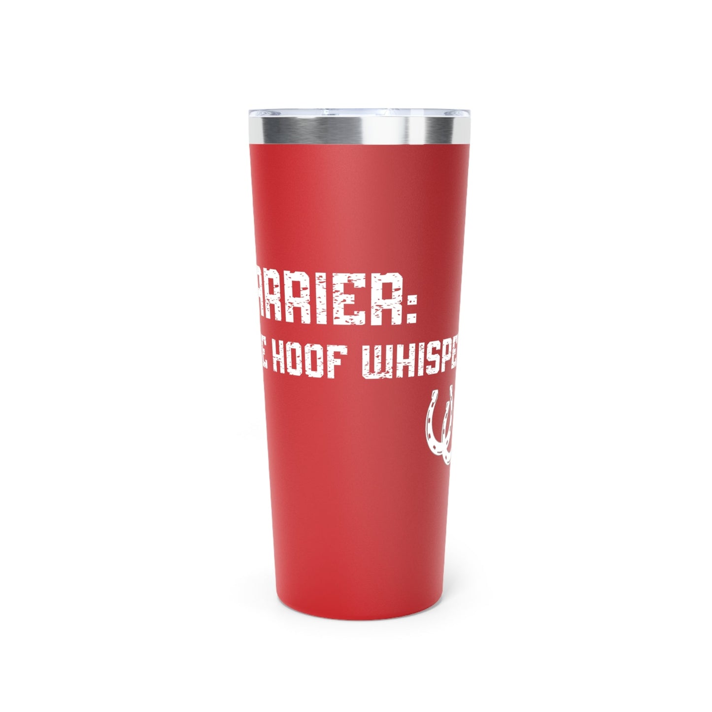 Professional Farrier 22 oz Personalized Tumbler, The Hoof Whisperer, Horseshoer Mug - FlooredByArt