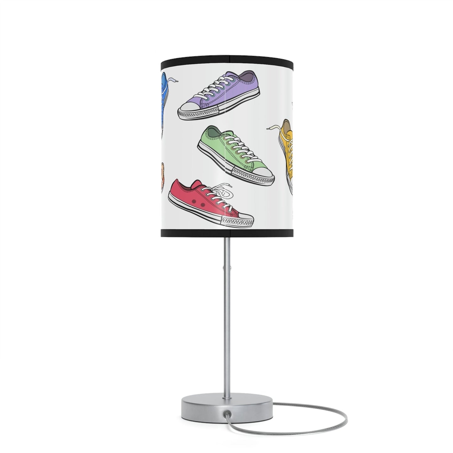 Sneakers Accent Lamp, Sneakers Table Lamp is Perfect For The Sports Enthusiast - FlooredByArt
