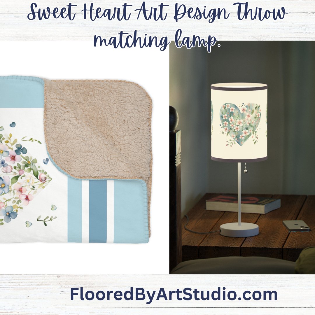 Sweethearts Throw Pillow, Cottage Garden Hearts Accent Throw Pillow - FlooredByArt