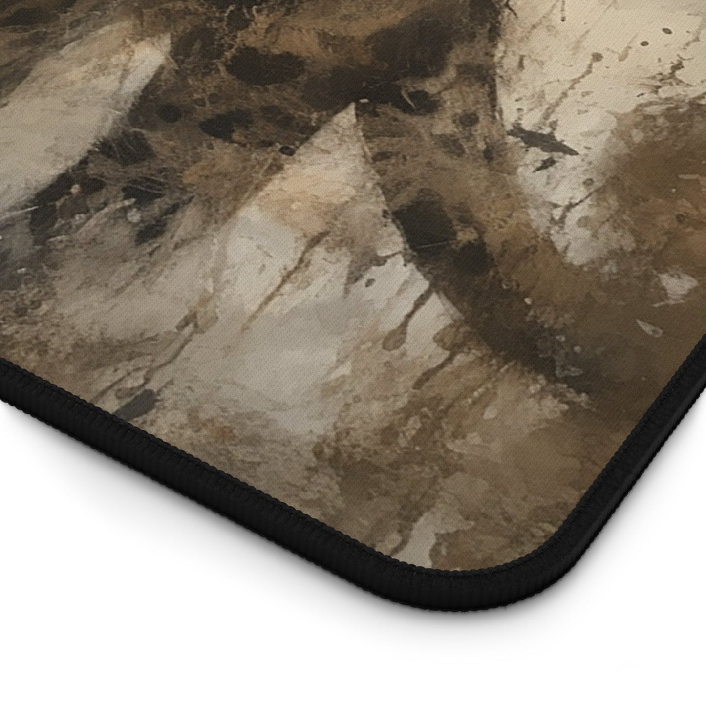 Wildlife Leopard Large Mouse Pad, Animal Lover Desk Mats, Gaming Desk Mats, Home Office - FlooredByArt