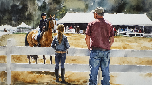 Show Dad — I Just Hold the Horse and Hand Over the Money