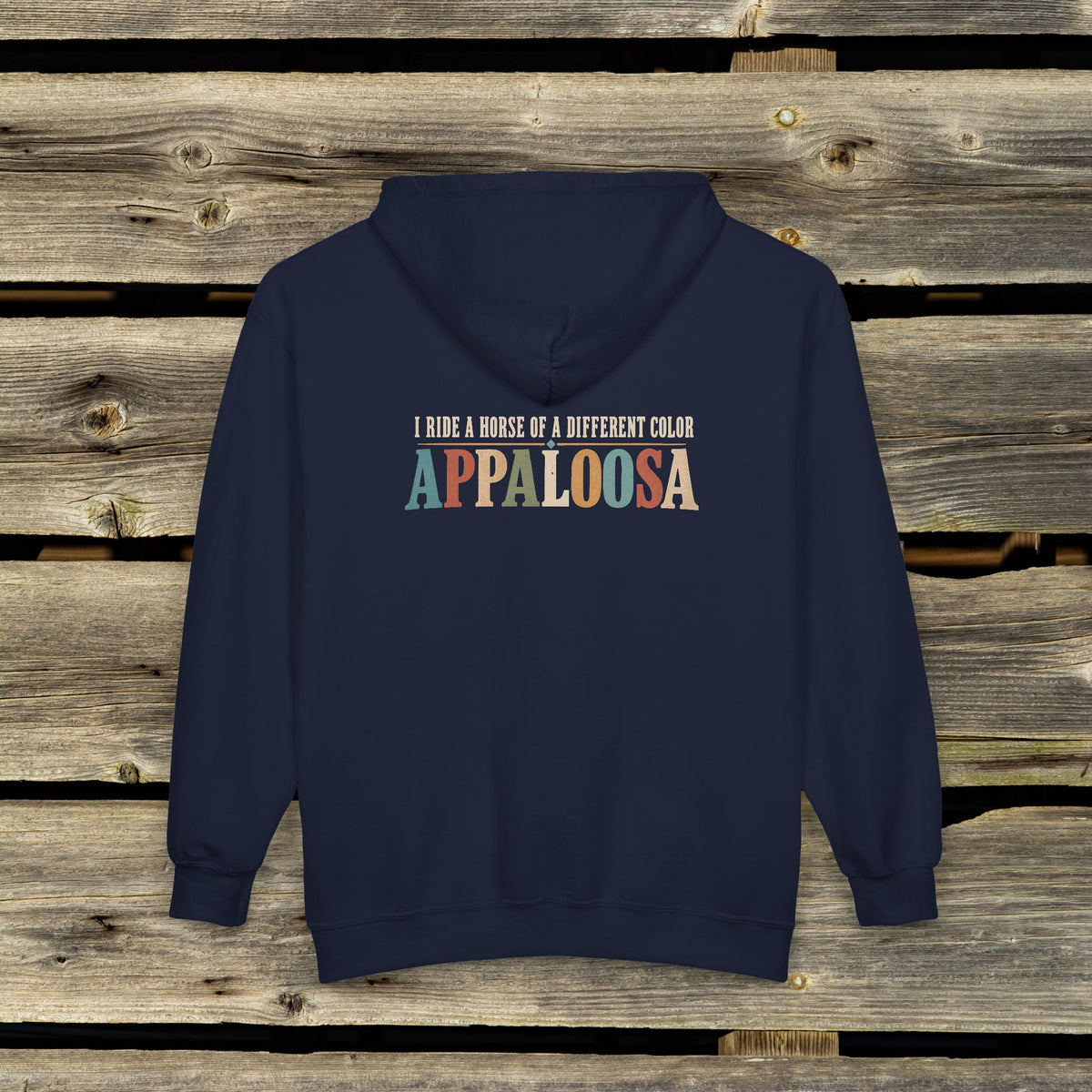 Appaloosa Horse Full-Zip Hoodie – Horse of a Different Color Jacket