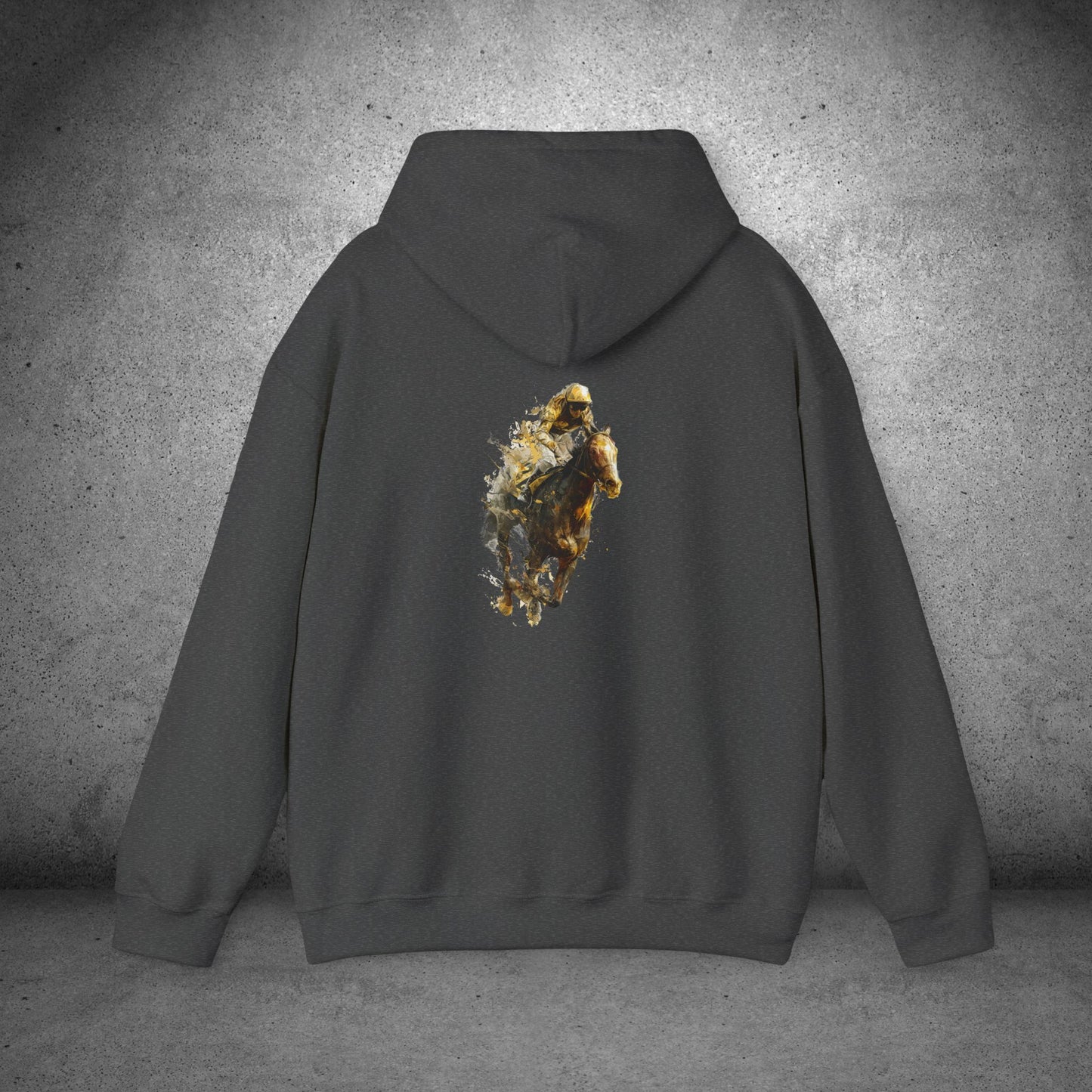 Horse Racing Hoodie — 'Race Day Graphic Hooded Sweatshirt