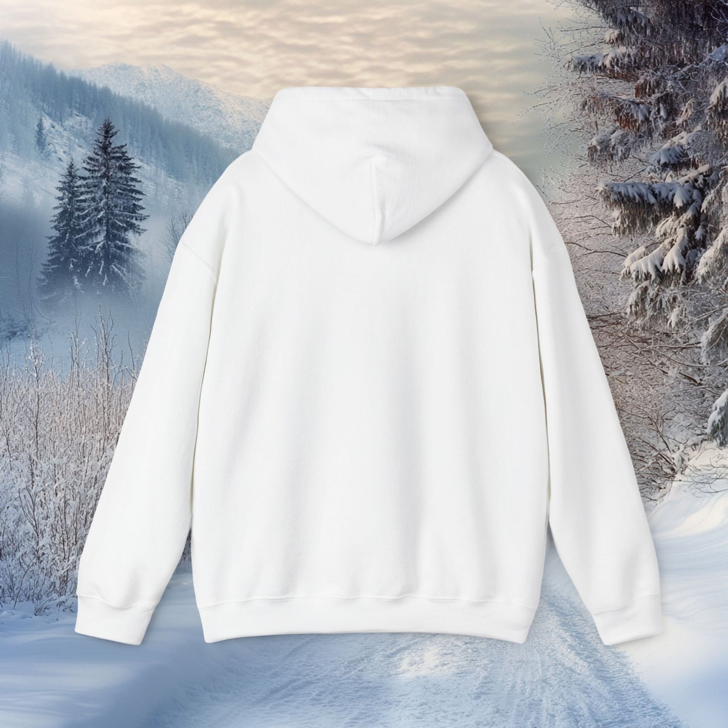 Friesian Horse Christmas Hoodie – Black Horse Holiday Sweatshi