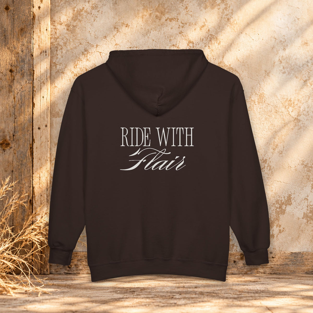 Ride With Flair Full-Zip Horse Hoodie – Equestrian Sweatshirt