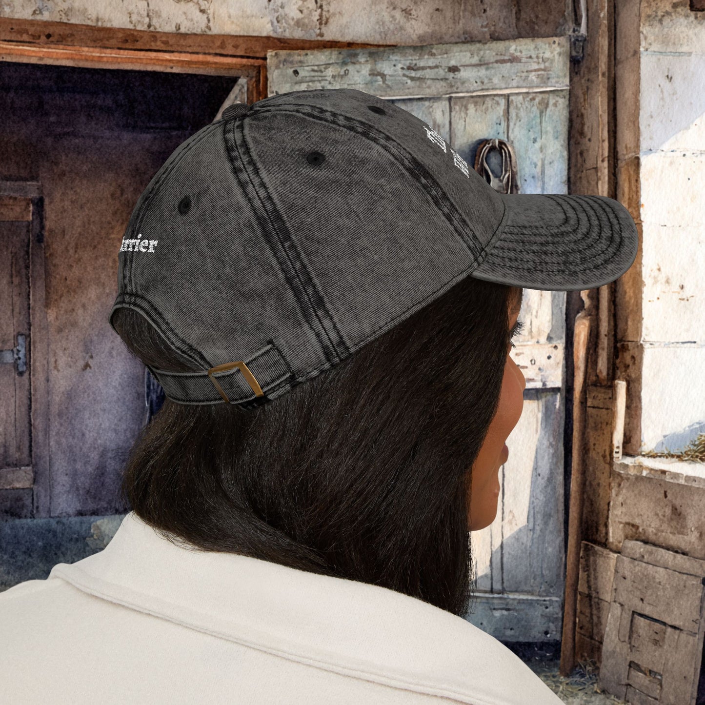 The Hoof Whisperer Hat – Farrier, Embroidered Personalized Horse Cap
